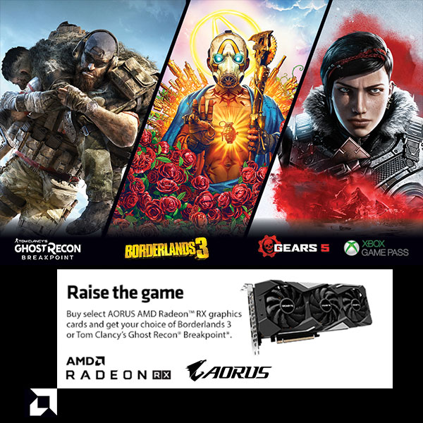 Raise the game - AMD Global Game Bundle