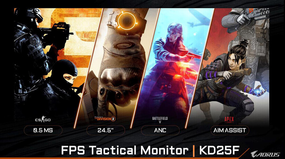 The Tactical Monitor For FPS Lovers