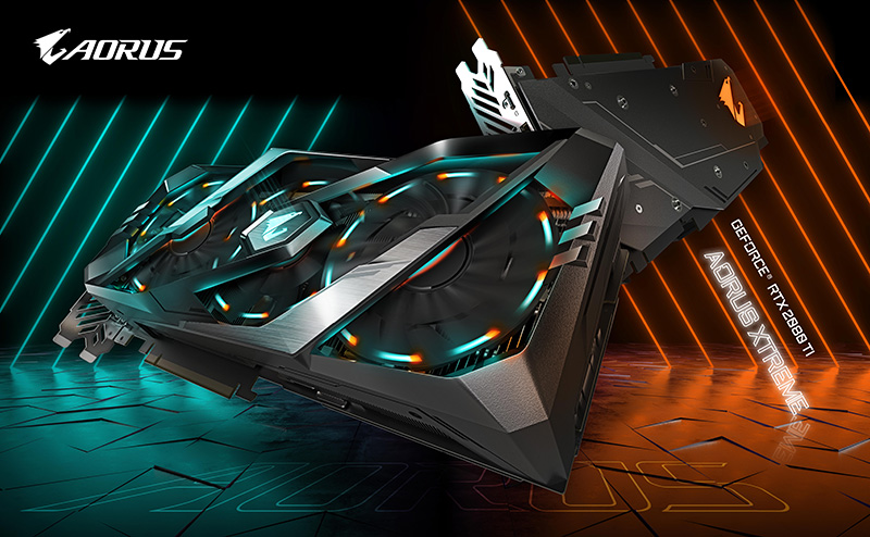 جيجابايـت تُصـدر سـلســلة كروت الجـرافيـك AORUSGeForce®RTX20