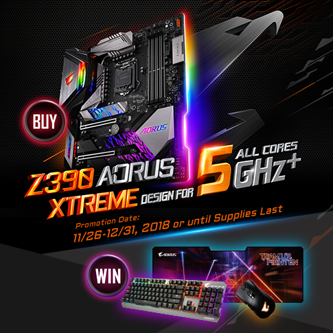 AORUS Z390 XTREME Special promotion!(Singapore)