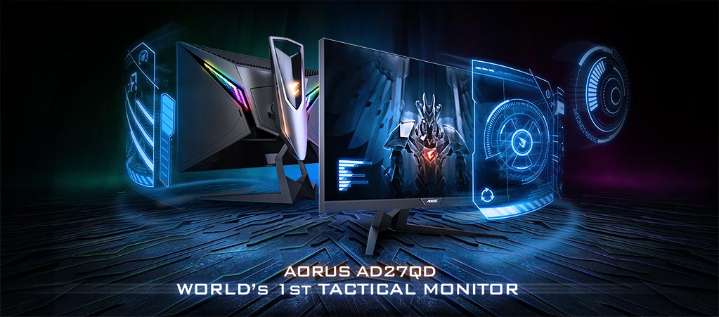 تعرف على الأسباب الخفية وراء تطوير شاشة الألعاب التكتيكية الأولى في العالم للالعاب AORUS AD27QD 