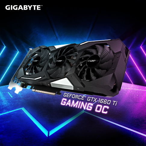 GeForce® GTX 1660Ti جيجابايت تصدر سلسلة كروت الجرافيك
