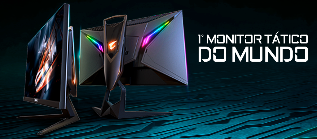 AORUS AD27QD Monitor Tático Venceu o Prêmio Computex BC
