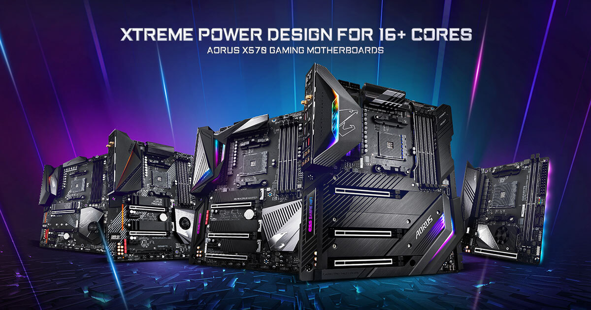 AORUS XTREME POWER: X570 AORUS GAMING Motherboards Lead The New Era Of Gaming Performance