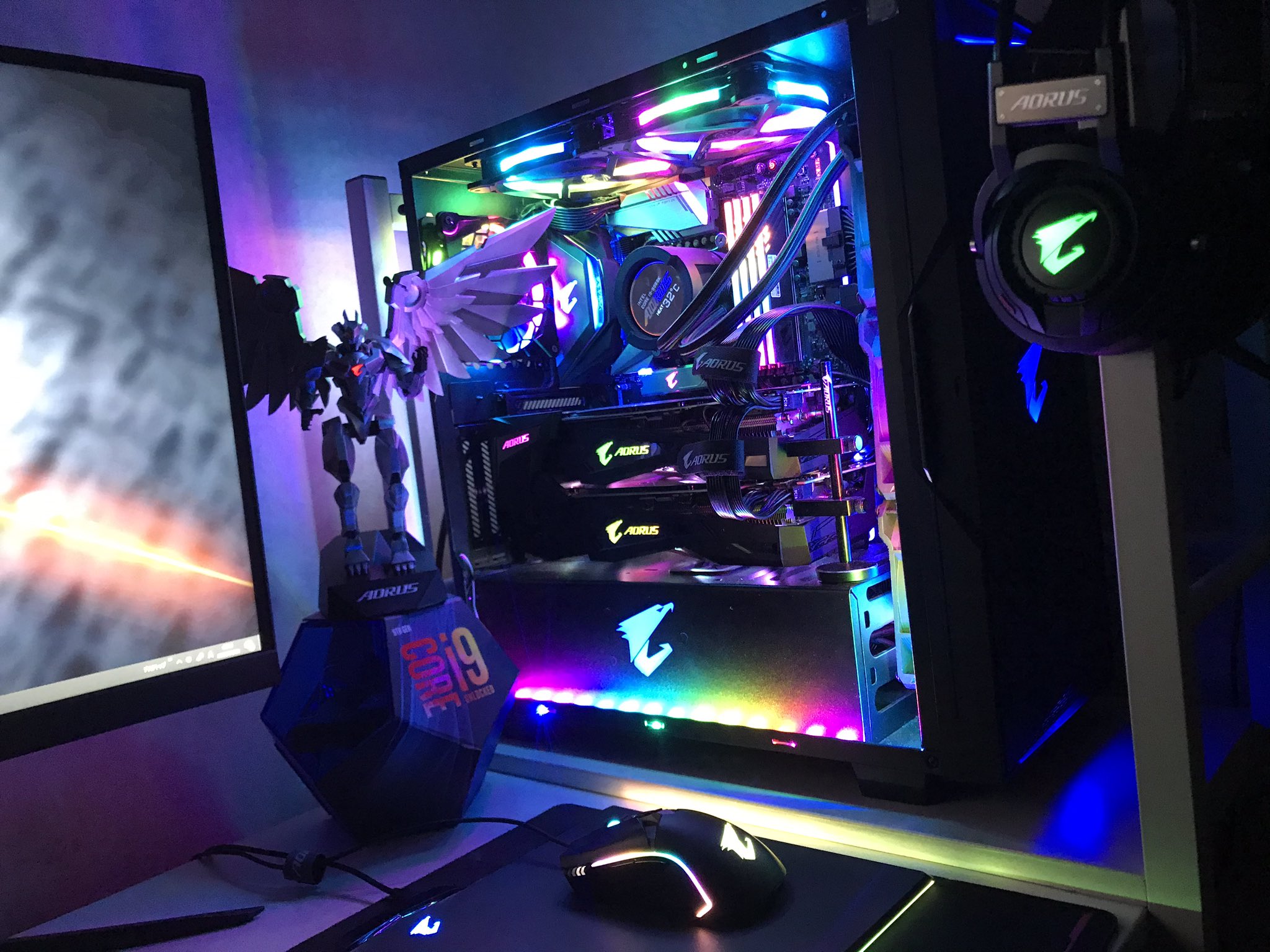 PC Modding : FULL AORUS Setup !