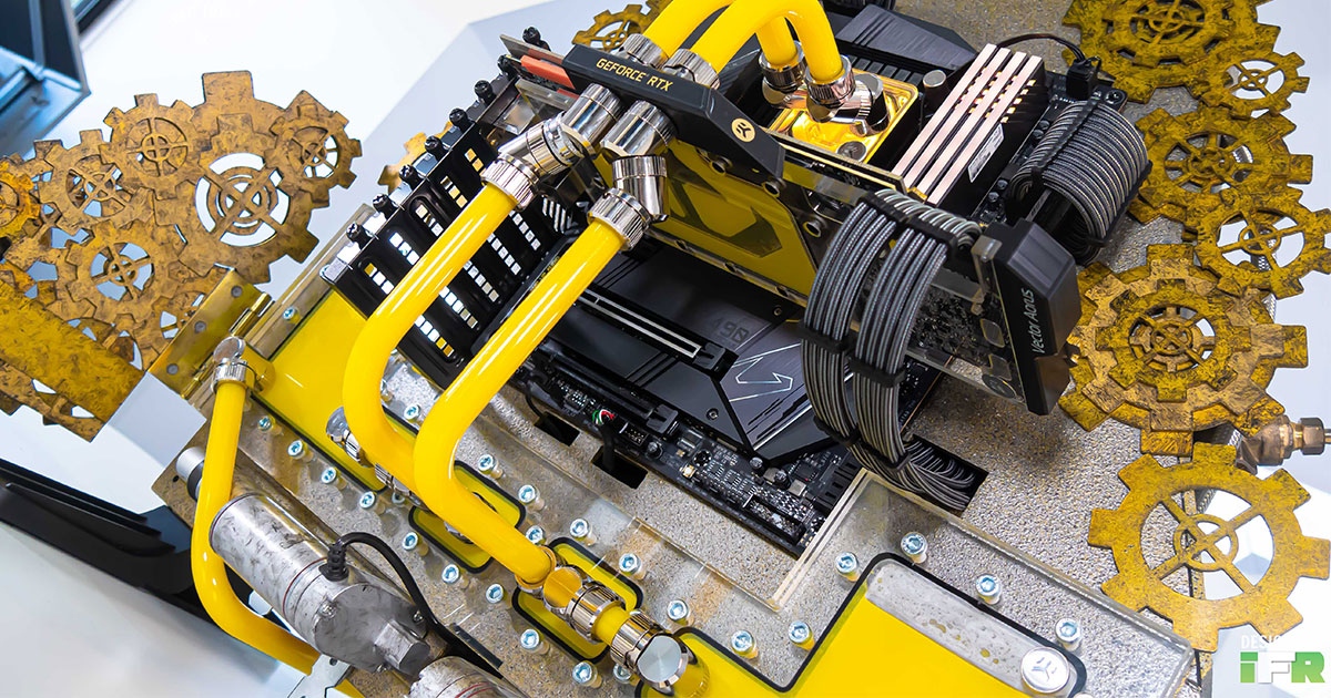 Project TUMNAIL : semi steampunk water cooled gaming PC! #DesIgnYourAORUS
