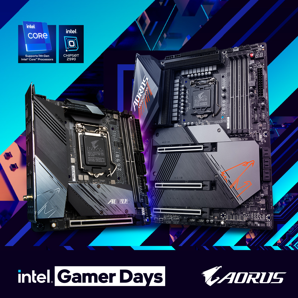 AORUS x Intel Gamer Days 2021