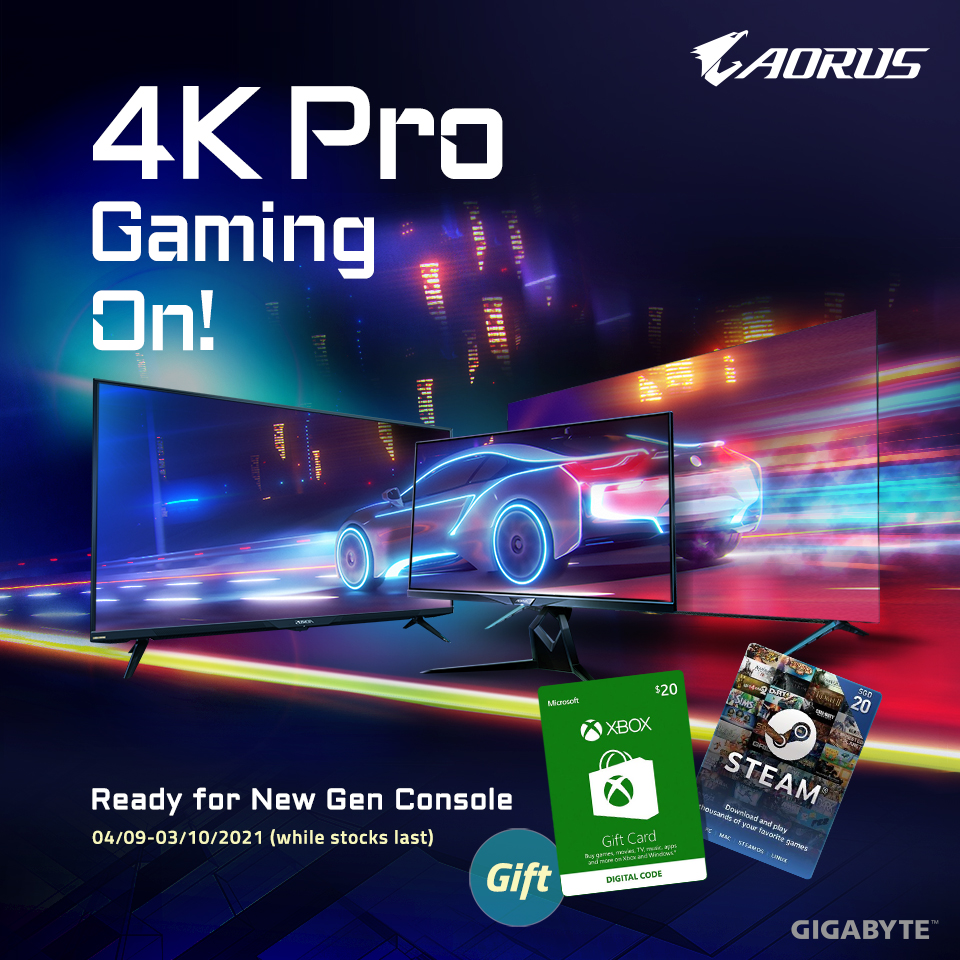 4K Pro Gaming On! Ready for New Gen Console