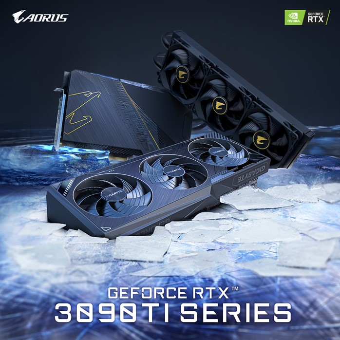 GIGABYTE Launches the New GeForce RTX 3090 Ti Series graphics cards