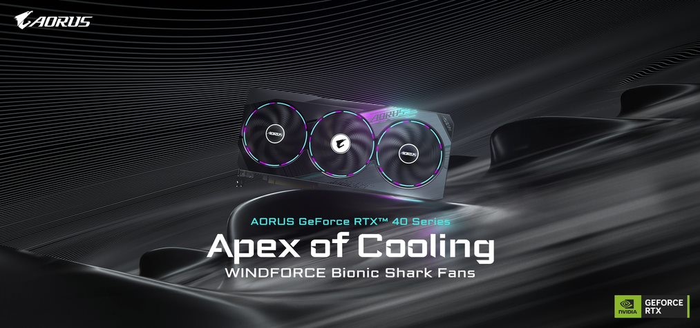 GIGABYTE Launches Latest AORUS Graphics Cards Based on NVIDIA GeForce RTX 40 Series