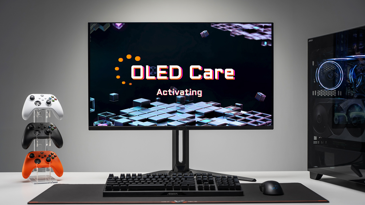 How GIGABYTE OLED Care safeguards your OLED monitor from burn-in