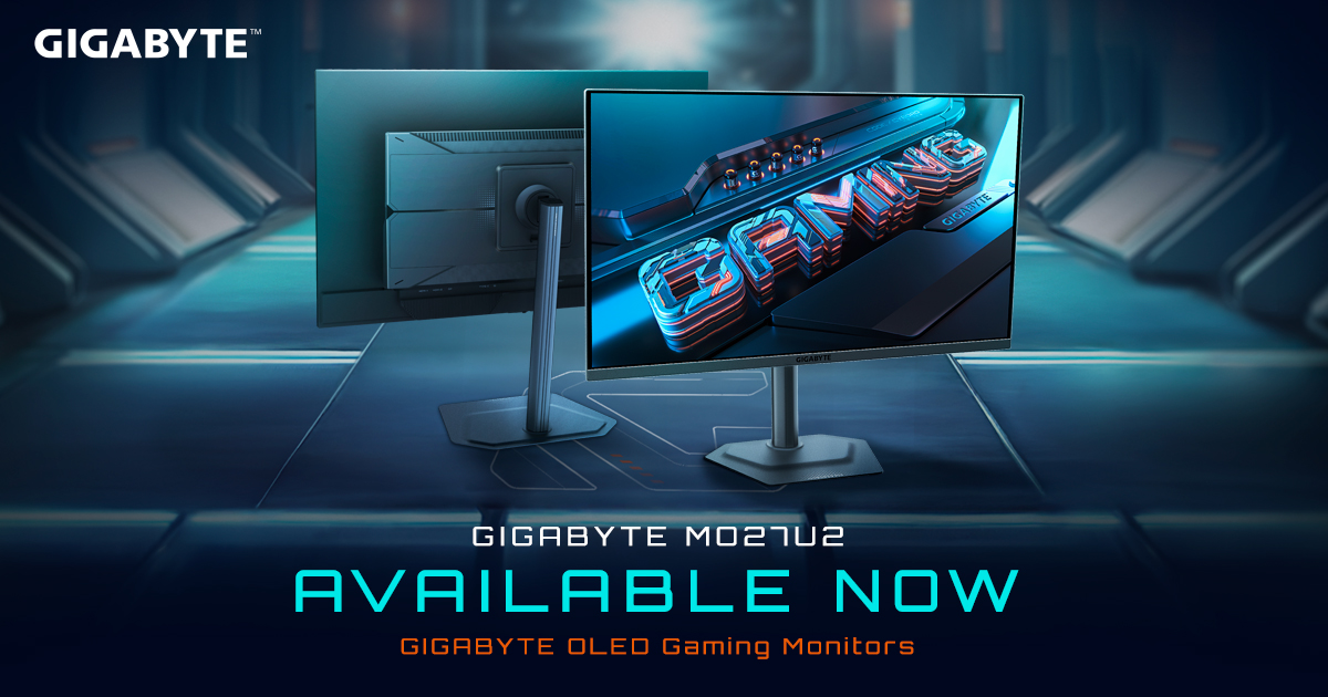 GIGABYTE MO27U2 4K 240Hz QD-OLED Gaming Monitor Hits the Market