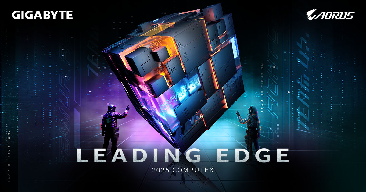 GIGABYTE to Set the LEADING EDGE at COMPUTEX 2025: Showcasing the Future of AI Innovation