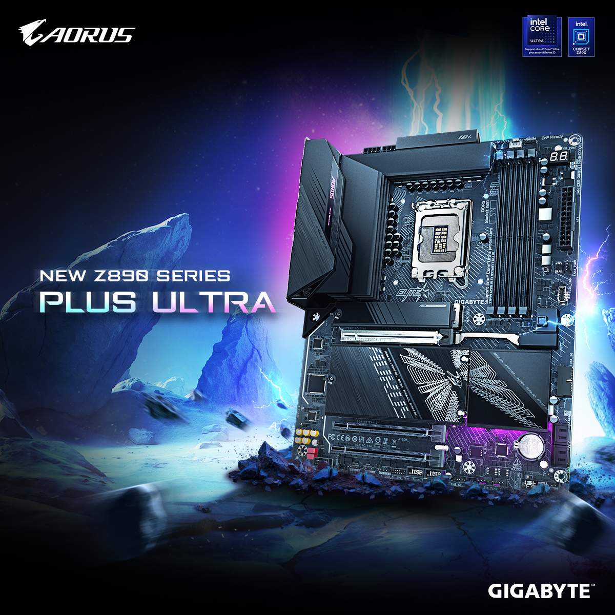 GIGABYTE Z890 PLUS 新シリーズ・マザーボード発売