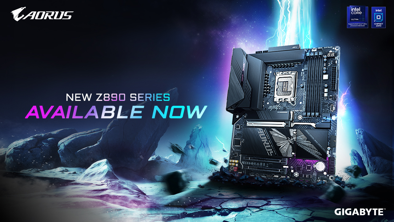 GIGABYTE Z890 AORUS ELITE DUO X Now Available Featuring CQDIMM Leading Z890 Plus Series