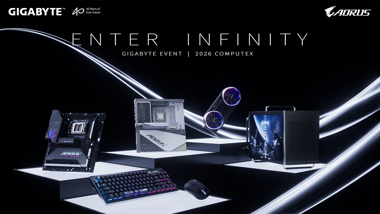 GIGABYTE EVENT Unveils the Full-Stack of New Products with “ENTER INFINITY” at COMPUTEX 2026